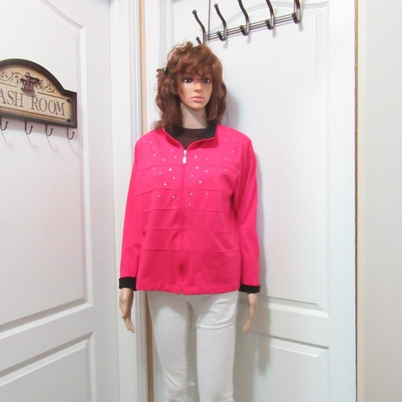 Ladies Medium Petite - Alia- Zip Up- As is 5 for $20.00 - Picture 9 of 10